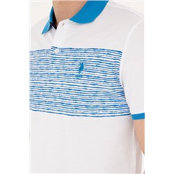 Erkek Regular Fit Polo Yaka Saks Tişört
