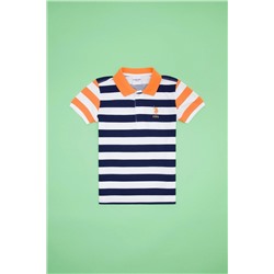 Erkek Çocuk Lacivert Polo Yaka Tişört