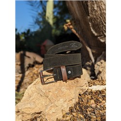 Ab.Zapatos Pelle cinturon (140) Negro