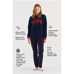U.S. Polo Assn. 023K.Z.E1T.6.A.8G0R8P U.S. POLO Assn. Kadın Pijama Takımı 023K.Z.E1T.6.A.8G0R8P