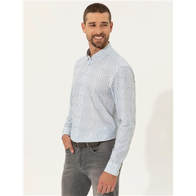 Zümrüt Slim Fit Uzun Kollu Gömlek