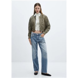 Jeans rectos pinzas