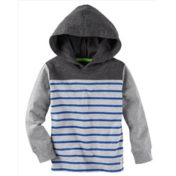 Striped Hooded Tee