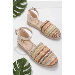 Bambi Hardal Çok Renkli Kadın Espadril K01823020528