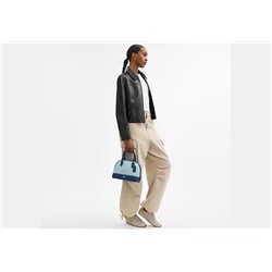 Sabrina Satchel Bag In Colorblock