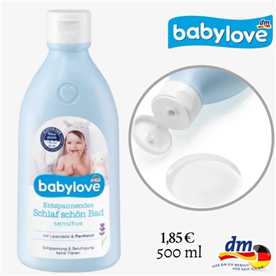 Badezusatz Entspannendes Schlaf schön Bad sensitive, 0,5 l