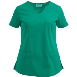 UA Butter-Soft STRETCH Scrubs Scallop Neck with Triple Stitch Top
