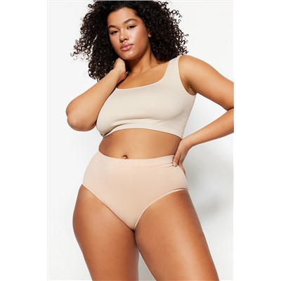 Trendyol Curve Ten Yüksek Bel Seamless Külot TBBSS23CM00002