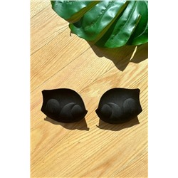 CUPSEA, Mayo & Bikini Için Double Dolgu Push Up Siyah
