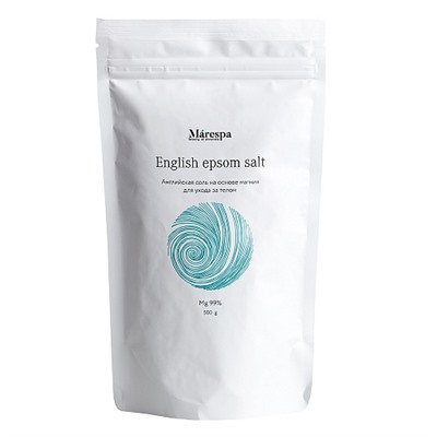 Соль для ванны "English epsom salt" на основе магния