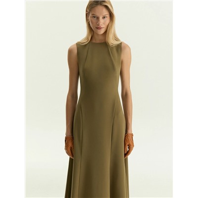Платье без рукавов, PL1762/savour