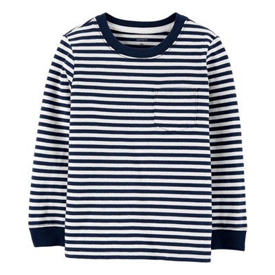 Striped Pocket Jersey Tee