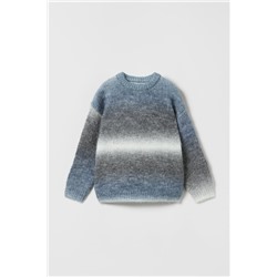 SPACE DYE KNIT SWEATER