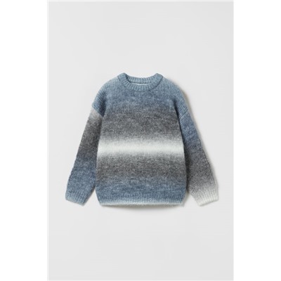 SPACE DYE KNIT SWEATER