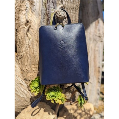 JOE SANCHEZ LAR 19408 MARINO+AB.Z PELLE MOCHILA VERA PELLE (590) Marino АКЦИЯ