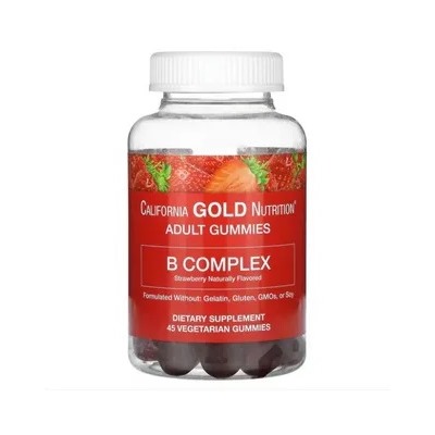 B Complex 45 gummies California Gold