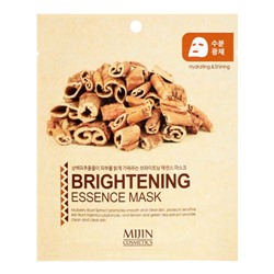 MIJIN BRIGHTENING ESSENCE MASK Осветляющая тканевая маска для лица с экстрактом шелковицы и маслом семян камелии 25г