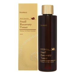 DEOPROCE SNAIL RECOVERY TONER Восстанавливающий тонер для лица с муцином улитки 210мл