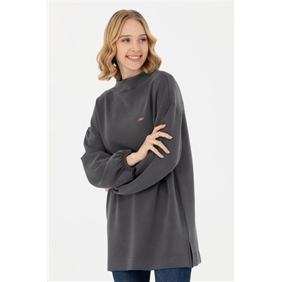 Kadın Antrasit Sweatshirt