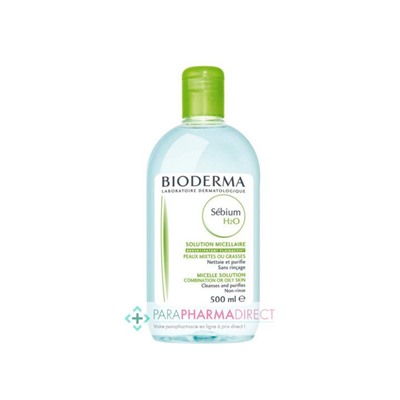 Bioderma Sébium H2O Solution Micellaire Nettoyante Purifiante 500ml