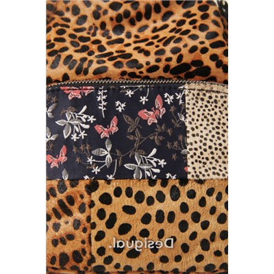 Bolso saco animal print