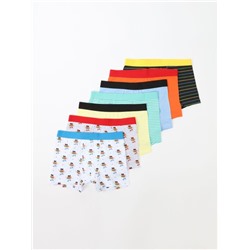 PACK DE 7 CALZONCILLOS TIPO BÓXERS ESTAMPADO HAMBURGUESAS
