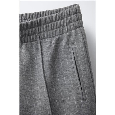 PINSTRIPED TROUSERS