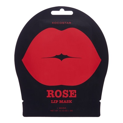 KOCOSTAR ROSE LIP MASK Гидрогелевая маска для губ с экстрактом розы 1шт