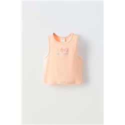 EMBROIDERED RIBBED T-SHIRT