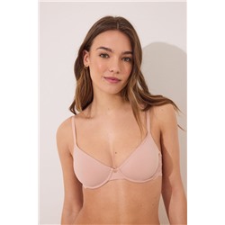 PRETTY Sujetador aro microfibra encaje rosa