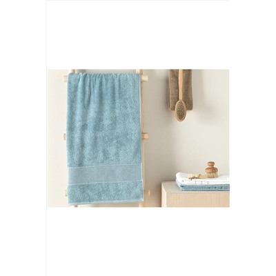 English Home Deluxe Low Twist Low Twist Banyo Havlusu Mavi TYCBJD42TN169964060008061