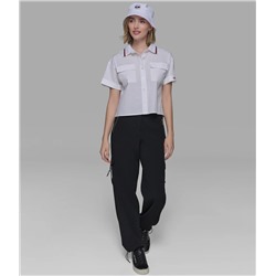 SHORT SLEEVE PIPED CAMP POPLIN SHIRT