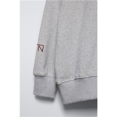 SLOGAN PRINT SWEATSHIRT