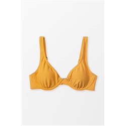 Textured Underwire Bikini Top