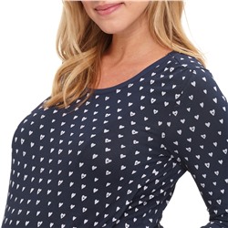 Damen Umstands-Jerseykleid mit Alloverprint