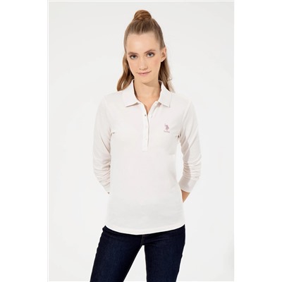 Kadın Ekru Basic Sweatshirt