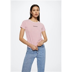 Camiseta logo metalizado
