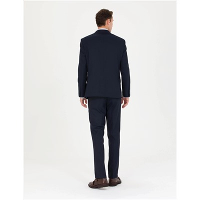 Lacivert Slim Fit Takım Elbise