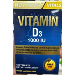 VITAMIN D3 1000 IU