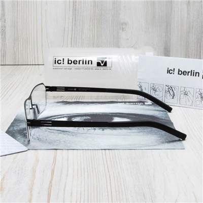IB00005 - Оправа ic!Berlin Grimsel black + футляр