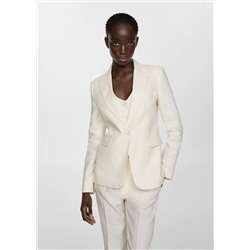 Blazer traje 100% lino