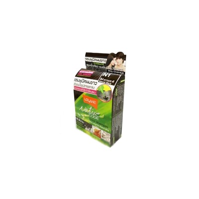 Lolane Nature Code Hair Color Shampoo № 1 Natural Black / Красящий шампунь без аммиака. Цвет: N-1 натуральный черный