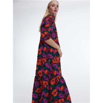 Gemustertes kleid