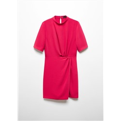 Vestido detalle drapeado