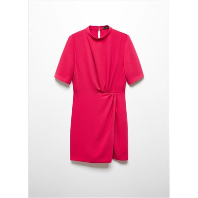 Vestido detalle drapeado