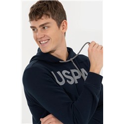 Erkek Lacivert Basic Sweatshirt