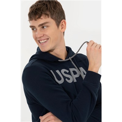 Erkek Lacivert Basic Sweatshirt