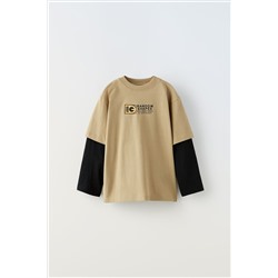 CAMISETA DOBLE MANGA