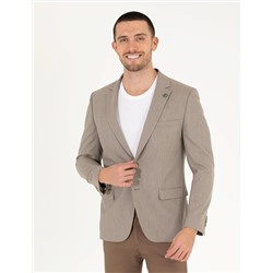 Açık Kahverengi Blazer Ceket