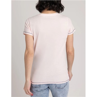 SMALL SOFT CREST RINGER JERSEY T-SHIRT
